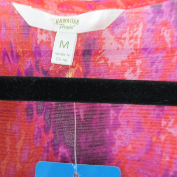 Hawaiian Tropic Hot Coral Swimsuit Cover Up - Picture 6 of 10